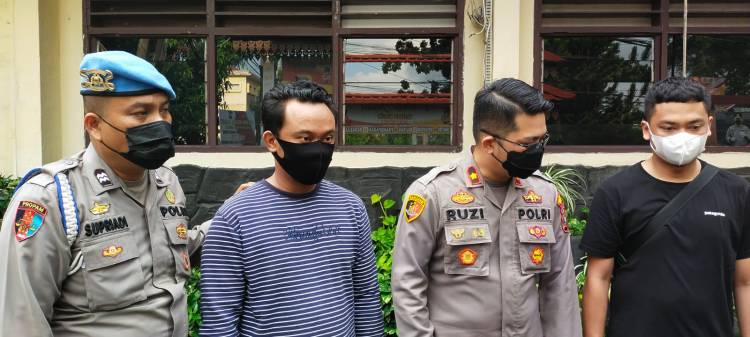 Kapolsek Medan Barat Amankan Oknum Anggotanya yang Diduga Gelapkan Sepeda Motor Tetangganya