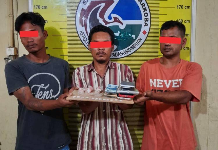 Akibat Bisnis Sabu Trio Ini Masuk Ruang Tahanan Narkoba