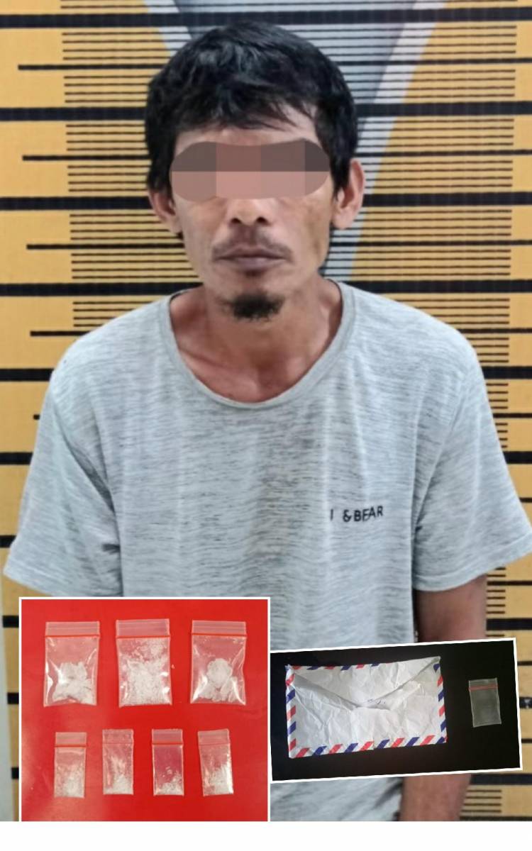 Selipkan Shabu Di Kursi Panjang, Doni Terselip Di Balik Jeruji Besi
