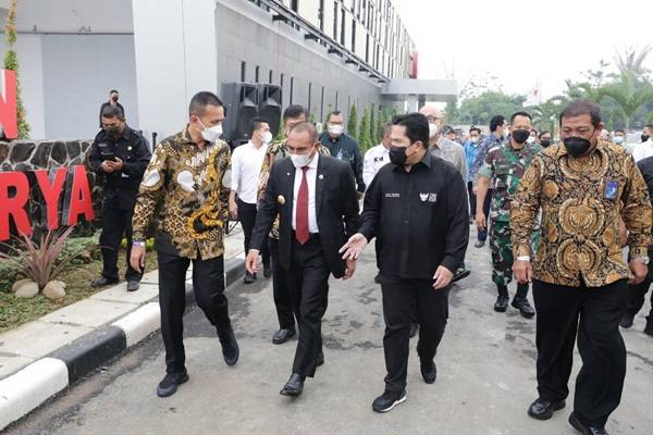 Gubernur Edy Rahmayadi Apresiasi Perhatian Menteri BUMN ke Sumut