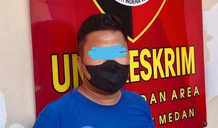 Aniaya Warga Tegal Sari Mandala, Dodi Pratama Ditangkap Polsek Medan Area