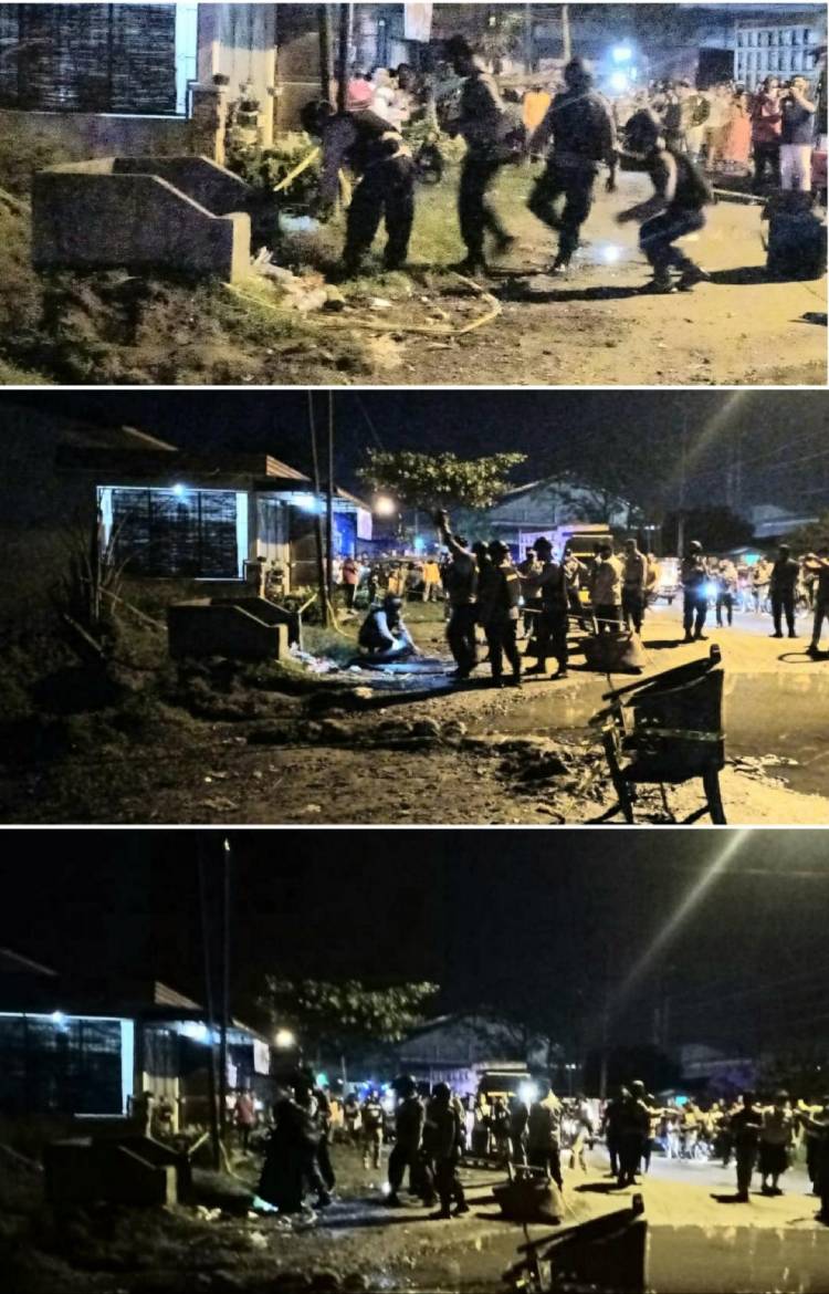 Tim Jibom Evakuasi Granat Di Duga Aktif