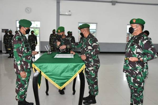 Letkol Czi Mangatas Pandapotan Sibuea Resmi Jabat Dandim 0211/TT