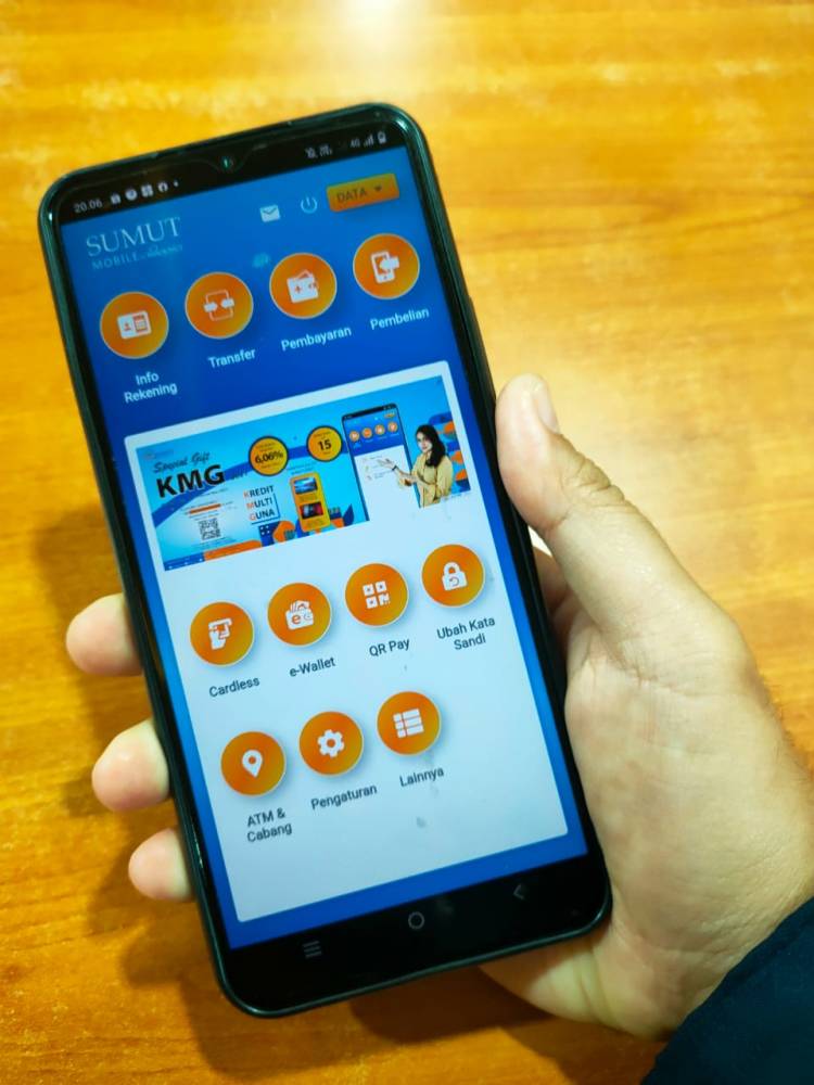 Bank Sumut : Aplikasi Mobile Sumut Mudahkan Transaksi Nasabah