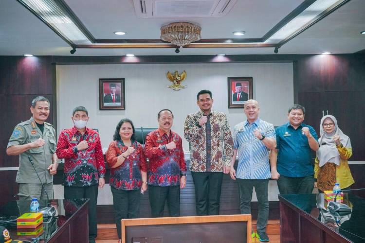 Kabupaten Sanggau Ingin Tiru Keberhasilan Kecamatan Medan Tuntungan, Bobby Nasution Angkat Bicara!