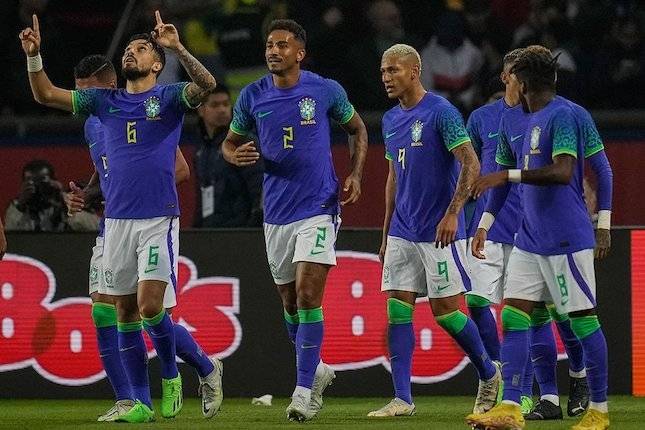 Hanya Satu Gol, Brasil Sukses Lewati Perlawanan Tangguh Swiss