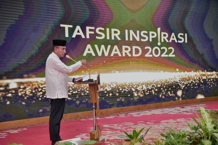Edy Rahmayadi Apresiasi Tafsir Inspirasi Award 2022