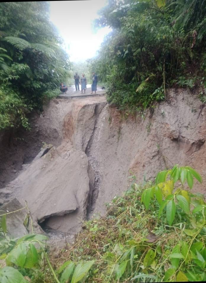 Kondisi Cuaca Ekstrim, Sibolangit Longsor