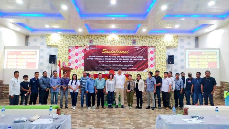 KPU Karo Gelar Sosialisasi Perekutan Anggota PPK dan PPS Bersama Rekan Rekan Media