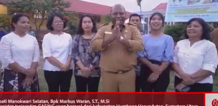 Bupati Manokwari Selatan Bangga Kepada Guru Humbahas Atas Berbagi Ilmu Gasing