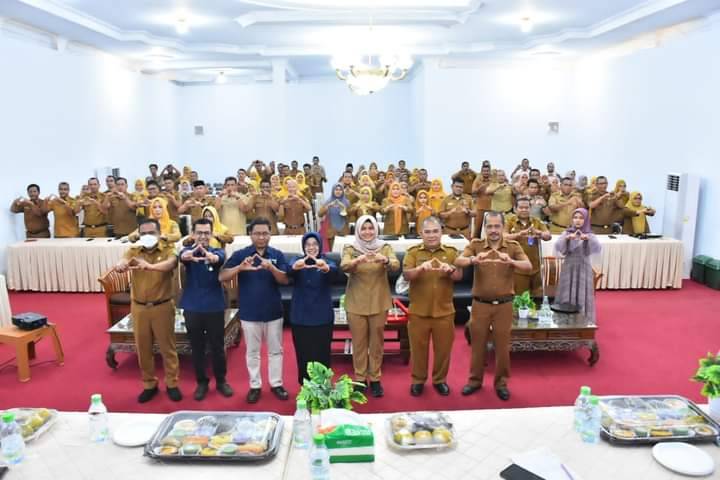 Wujudkan Pengelolaan Arsip Terbaik, Wabup Madina Buka Bimtek Aplikasi Srikandi