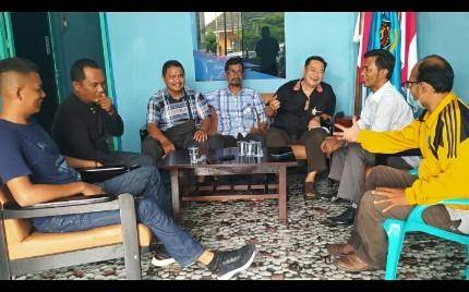 Pererat Persahabatan, Sekretaris PC INTI Bertandang ke Kantor PWI Labuhanbatu