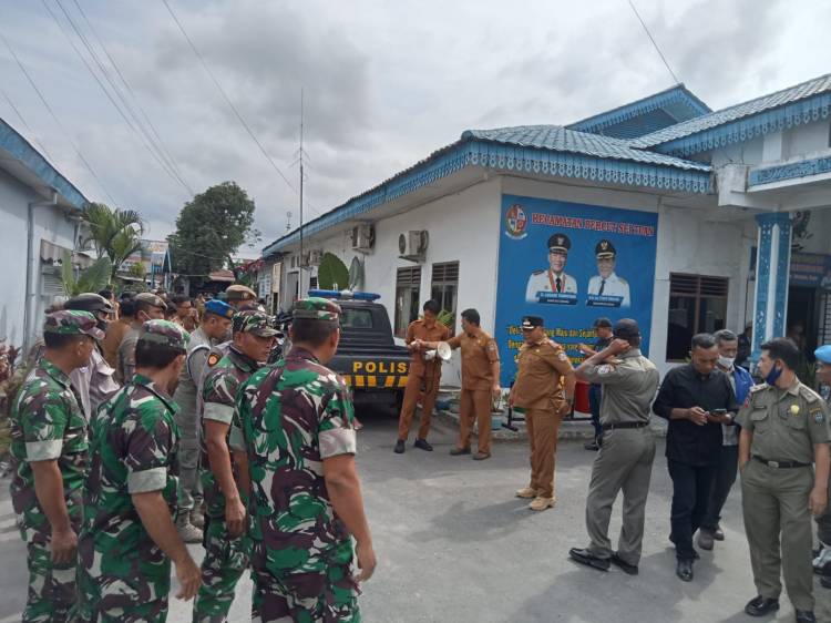 Penertiban Pedagang K5 Pajak Gambir Tembung