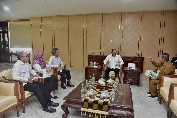 Edy Rahmayadi Dukung Penuh Program Percepatan Rehabilitasi Nasional Mangrove BRGM