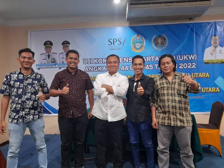 UKW 44-45 Resmi Ditutup, Ketua PWI Sumut :  Wartawan Yang Lulus Harus Berintegritas dan Bermartabat