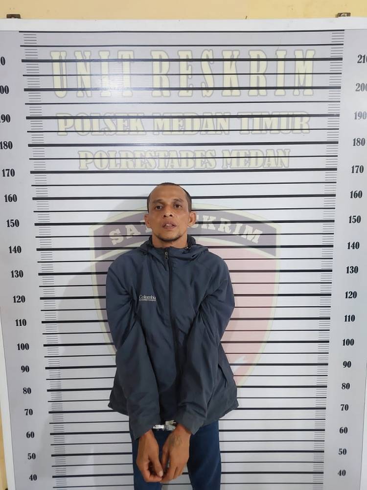 Reskrim Polsek Medan Timur Ringkus Buronan Pencuri Motor