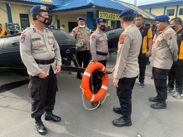 Musim Penghujan Tiba, Direktorat Polairud Siaga Bencana