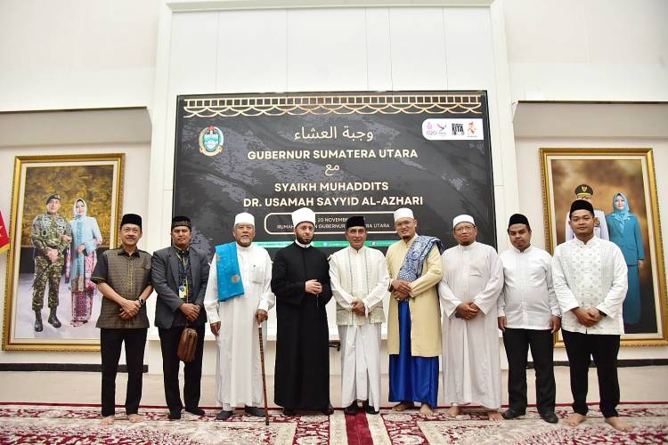 Edy Rahmayadi Titip Mahasiswa Al Azhar asal Sumut kepada Penasihat Presiden Mesir