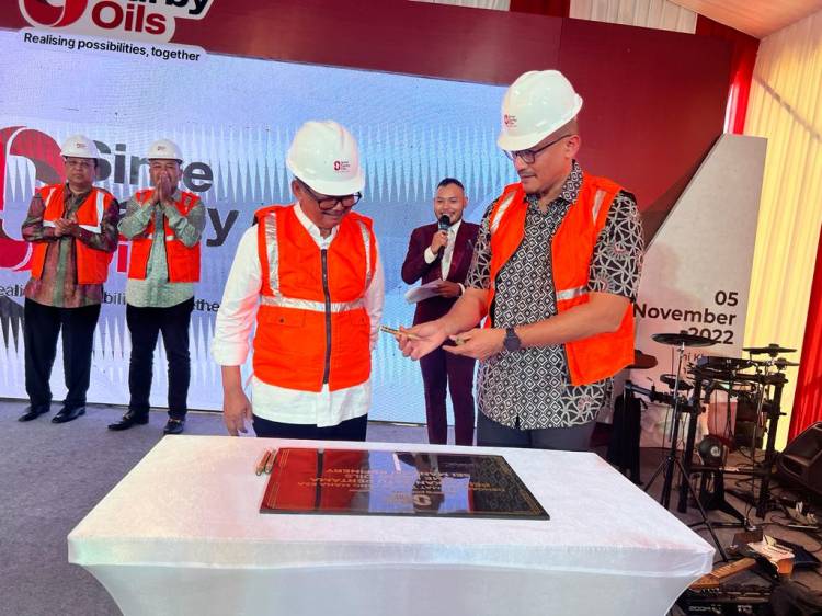 Sime Darby Oils Bangun Refibery Berkapasitas 450.000 MT di Sumatera