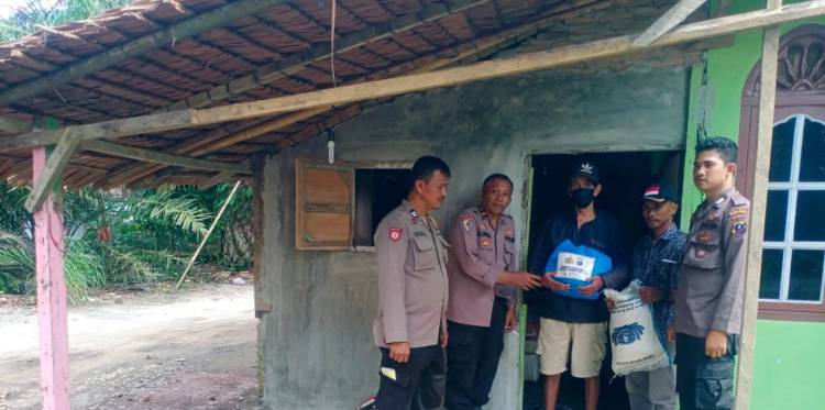 Polres Sergai Terus Lakukan Giat Bantuan Sosial Pada Masyarakat