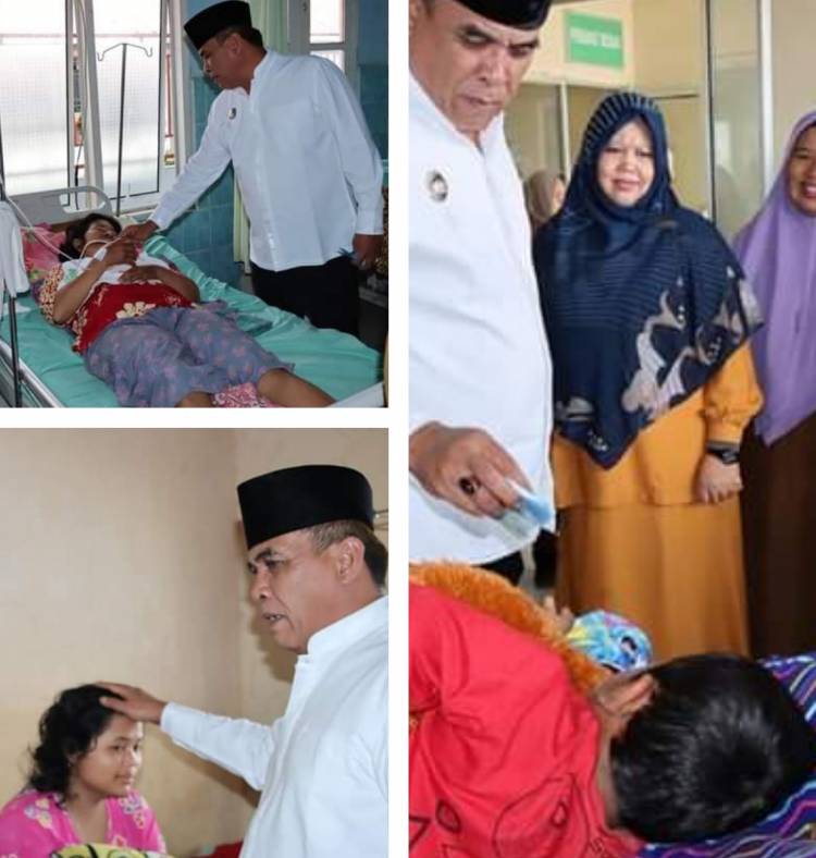 Giliran Pasien RSUD Panyabungan Terima Gaji Bupati Madina