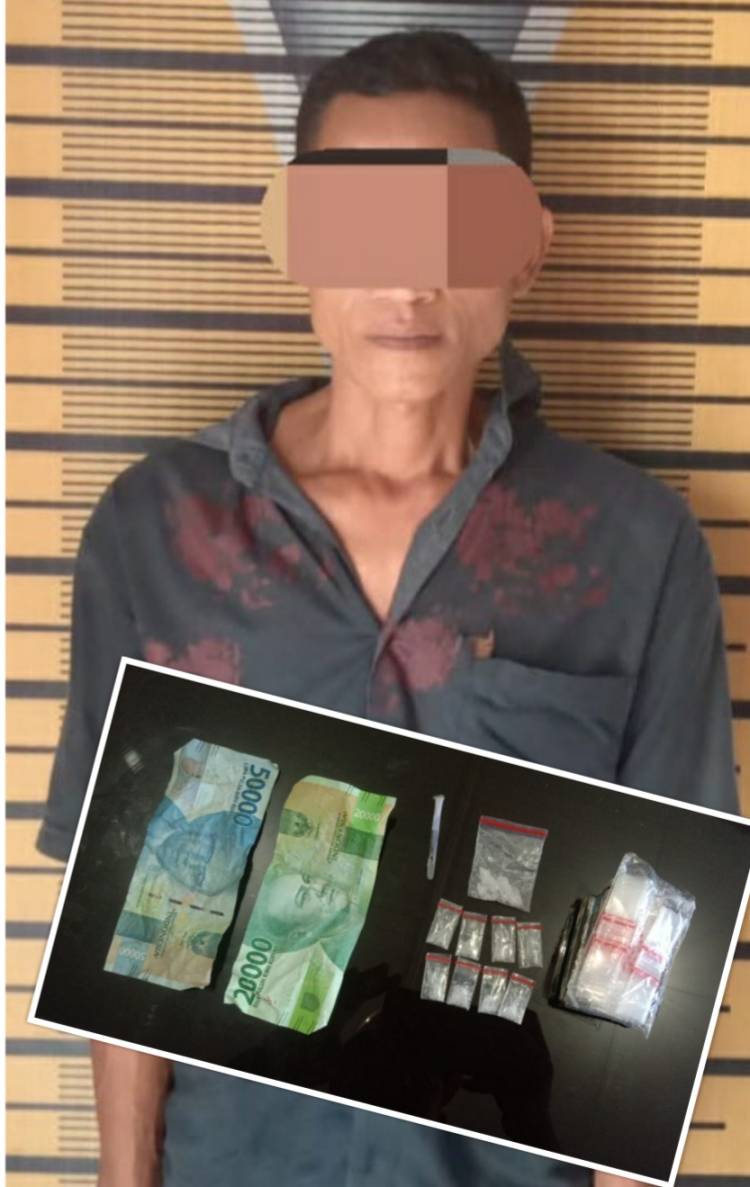 Ngedar Sabu Buat Dedi Masuk Jeruji