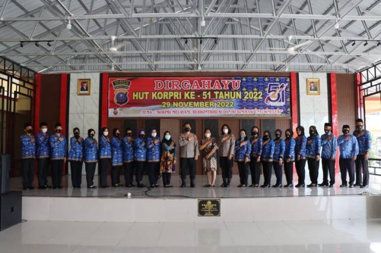 Polresta Deli Serdang Gelar Acara Syukuran HUT KORPRI Ke &ndash; 51 Tahun