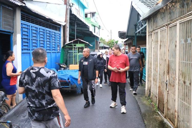 Edy Rahmayadi Tinjau Banjir di Seimati Medan