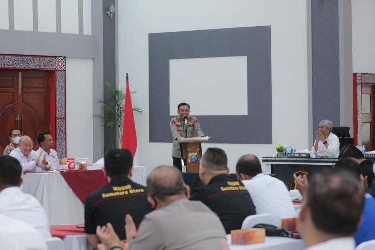 Persiapan PON XXI 2024, Kapolda Sumut Silaturahmi Dengan Pengurus Cabang Olahraga