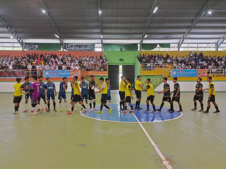 Turnamen Futsal Dimulai, 64 Tim Bersaing Rebutkan Piala Bergilir Perguruan Tinggi Budidaya Binjai