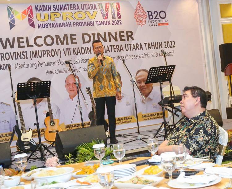 Kadin Diminta Dukung Iklim Investasi Agar  Sumut Lebih Baik