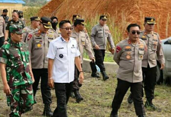 Berkunjung ke Kotapinang, Kapolda Tinjau Polres Persiapan Labuhanbatu Selatan