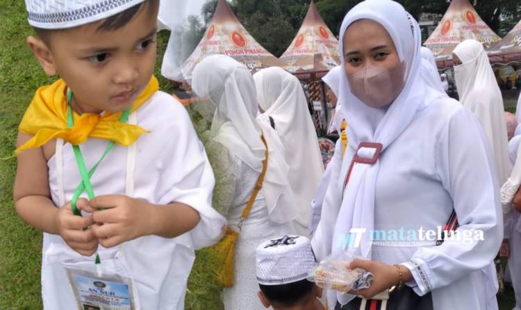Ribuan Murid TK ikuti Manasik Haji, Ini Pesan Walikota Binjai