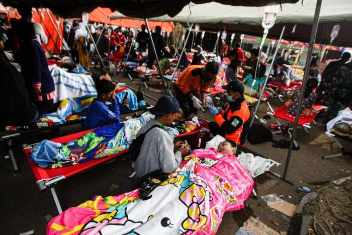 Berada di Tenda Evakuasi, Suasana Pilu Selimuti Korban Gempa Cianjur