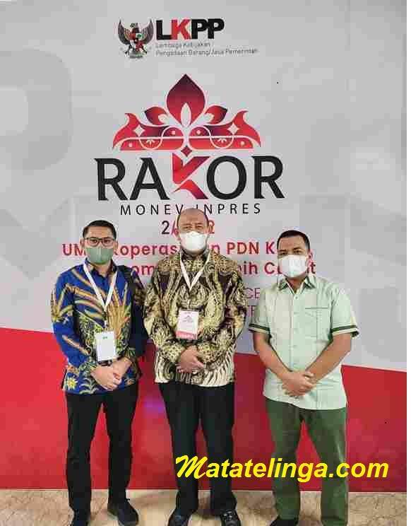 Plt Bupati Langkat Dengarkan Arahan Presiden pada Rakor Monev Inpres No.2 Tahun 2022