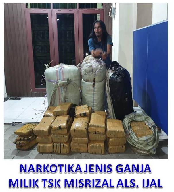 Polda Sumut Ringkus Kurir 200 Kg Ganja
