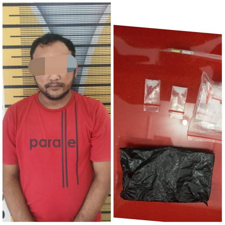 Simpan Sabu 0.27 G Di Gram Di Sela - Sela Sofa, Nain Di Simpan Polisi Dalam Sel