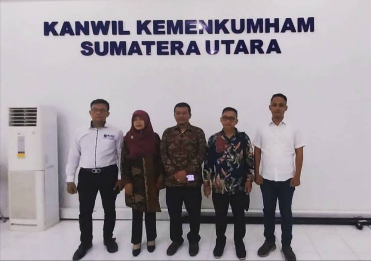 PB PASU Hadiri MoU Pelayanan Hukum di Kemenkumham Sumut.
