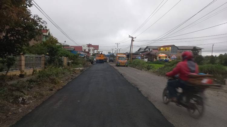 Sebelumya Rusak Parah, Jalan Udara Ujung Kini Diperbaiki, Masyarakat Ucapkan Terima Kasih PUPR