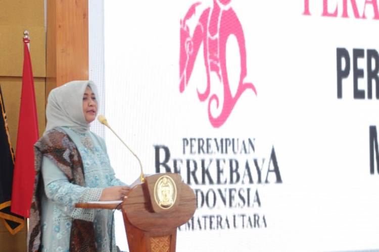 Guna Lestarikan Kebaya, Ketua TP PKK Sumut Ajak PBI Sumut Libatkan Generasi Melenial