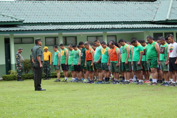 Letkol Inf Benny Angga : Tes Samapta Periodik Semester II Ini Wajib Dilakukan Buat Prajurit dan PNS