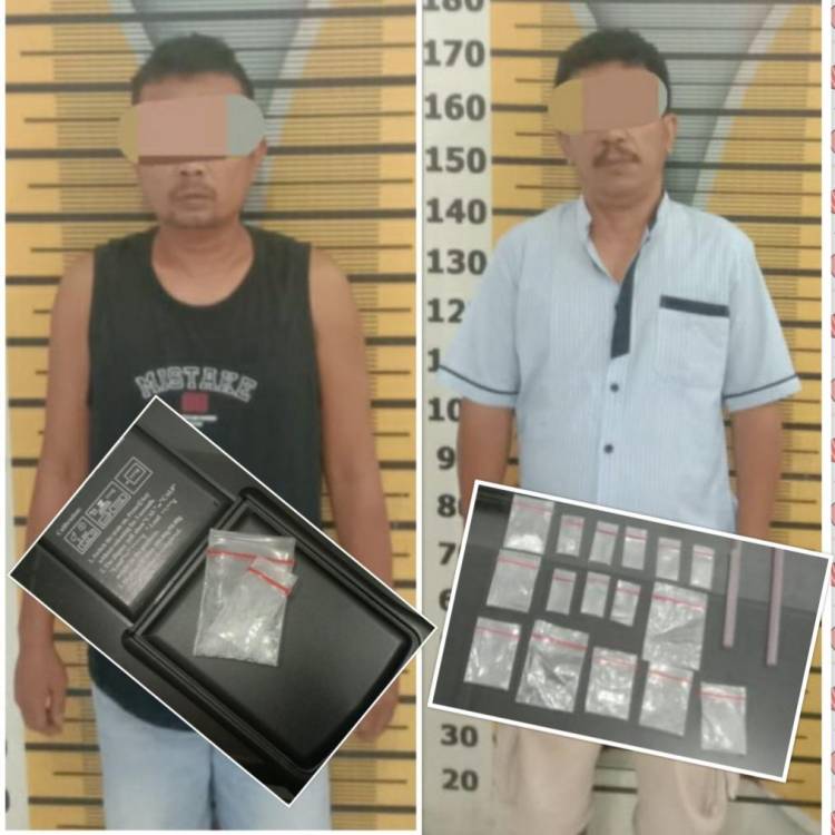 Dua Pengedar Shabu Di Gulung Polisi saat Berada Di Rumah