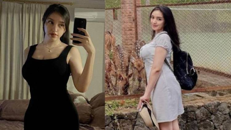 Kenakan Lingerie Nude, Penampilan Amanda Zahra Bikin Tegak 18 Plus