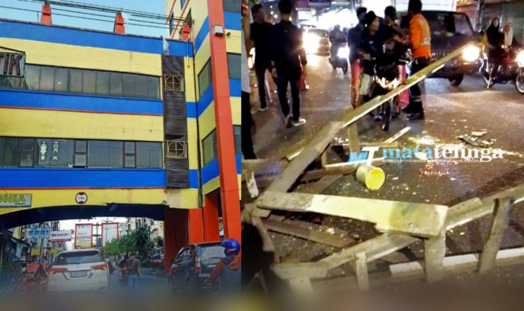 Proyek Pengecatan Sky Cross Binjai Makan Korban, Kontraktor Lalai?