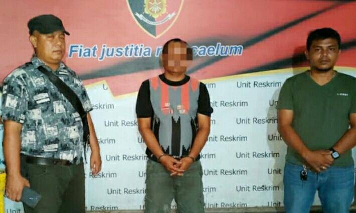 Buron Sejak Juni 2022, Dogol Penganiaya Ponidi Akhirnya Digelandang ke Polsek Bilah Hilir