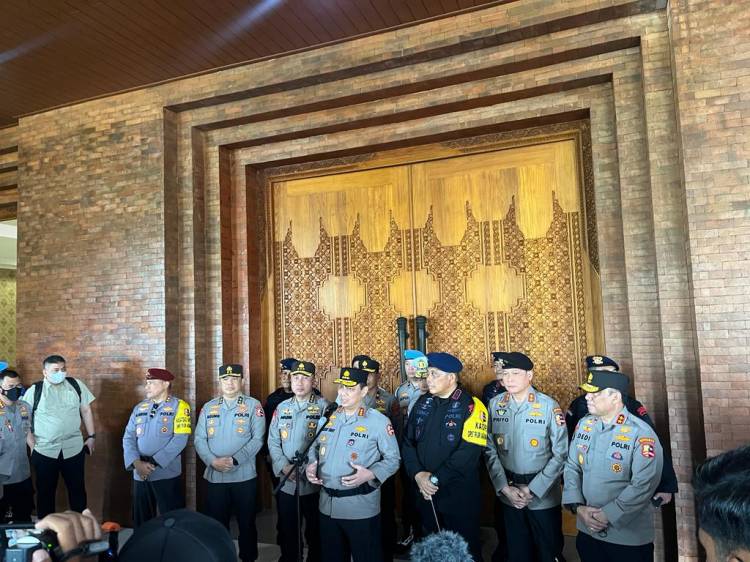 Polri Gelar Latihan Pengamanan KTT G20 di Bali