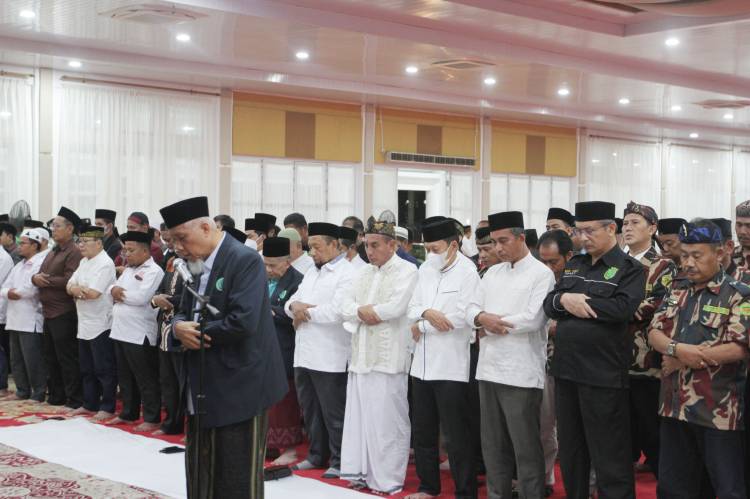Gubernur Bersama Ulama di Sumut Doakan Korban Gempa Jabar