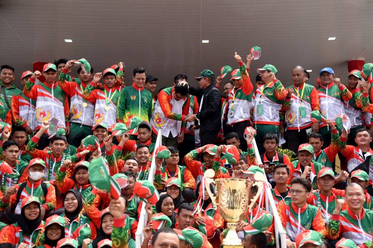 Tutup Porprovsu 2022,Edy Rahmayadi Minta Bupati/Walikota Evaluasi Pembinaan Atlet
