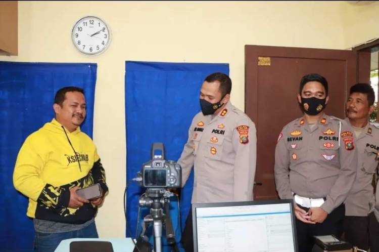 Pelayanan Optimal, Kapolres Tanah Karo AKBP Ronny Nicolas Sidabutar Sidak Satpas Pelayanan SIM