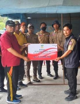 Kemensos RI Berikan Bantuan Korban Bencana Alam